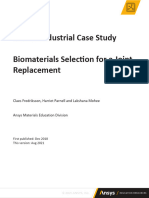 Biomaterials Selection For A Joint Replacement CASBJREN21