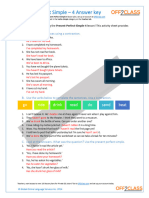 Off2Class Activity Sheet Present Perfect Simple 4 Answers