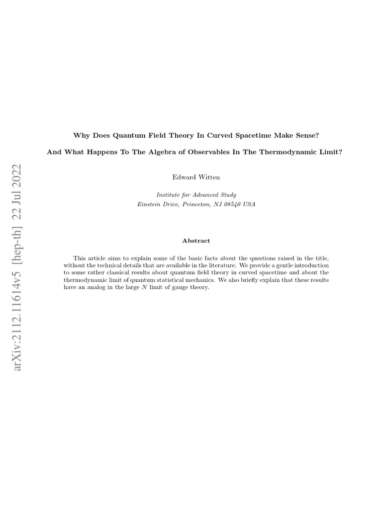 Why Does Quantum Field Theory in Curved Spacetime Make Sense? and What ...