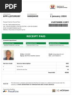 Epp1 J5t2m28y Immigration Receipt