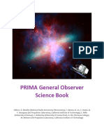 PRIMA General Observer Science Book