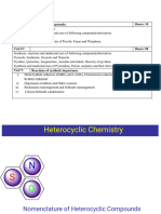 Unit III - Heterocyclic Chemistry