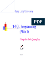 T SQL Programming