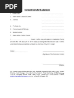 CC Consent Form