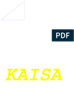 Kaisa Guidelines