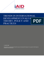 Trends in International Development Eval