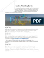 Building Information Modeling Levels