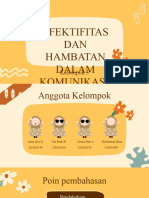 Efektifitas Dan Hamatan Dalam Komunikasi Revisi