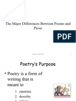 Poems and Prose 1