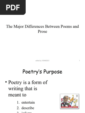 poems and prose 1