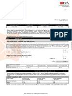 Credit Cards: Statement of Account