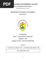 C Programmimg Lab