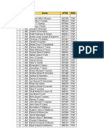 Am-Aw Attendance Sheet