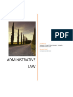 1 Summary Notes Administrative Law Draft 1 16AUG2023