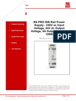 Rs Pro Din Rail Power Suplly