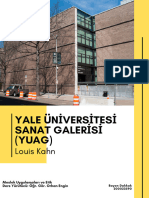 Yale Ün İversitesi Sanat Galer İSİ (YUAG) : Louis Kahn