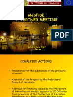 2MeSFiDE Presentation in Cyprus, Prefecture of Heraklion