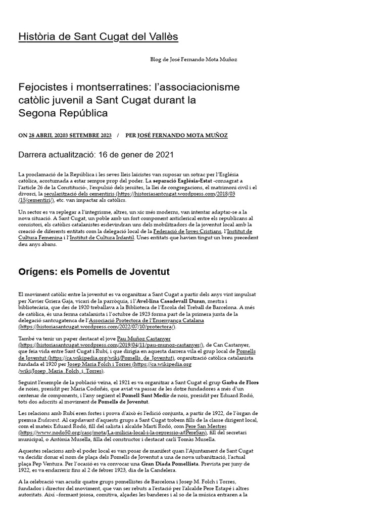 FJC Sant Cugat PDF
