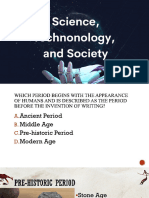 Science Technology and Society 1