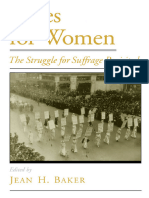 Votes For Women The Struggle For Suffrage Revisited (Viewpoints On American Culture) by Jean H. Baker