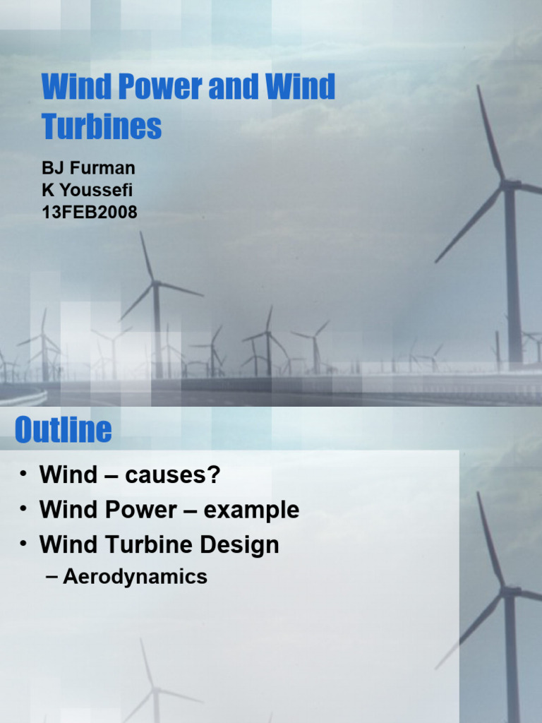 Wind Power Wind Turbines | PDF | Science & Mathematics