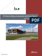 Infra p3 Value For Money Assessment and Project Report 2019 Schools Bundle