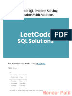 SQL Interviews Leetcode ACE