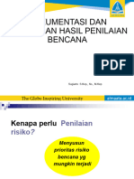 Dokumentasi Dan Pelaporan Bencana