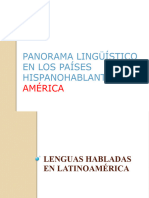 Lenguas y Dialectos Del Español en América