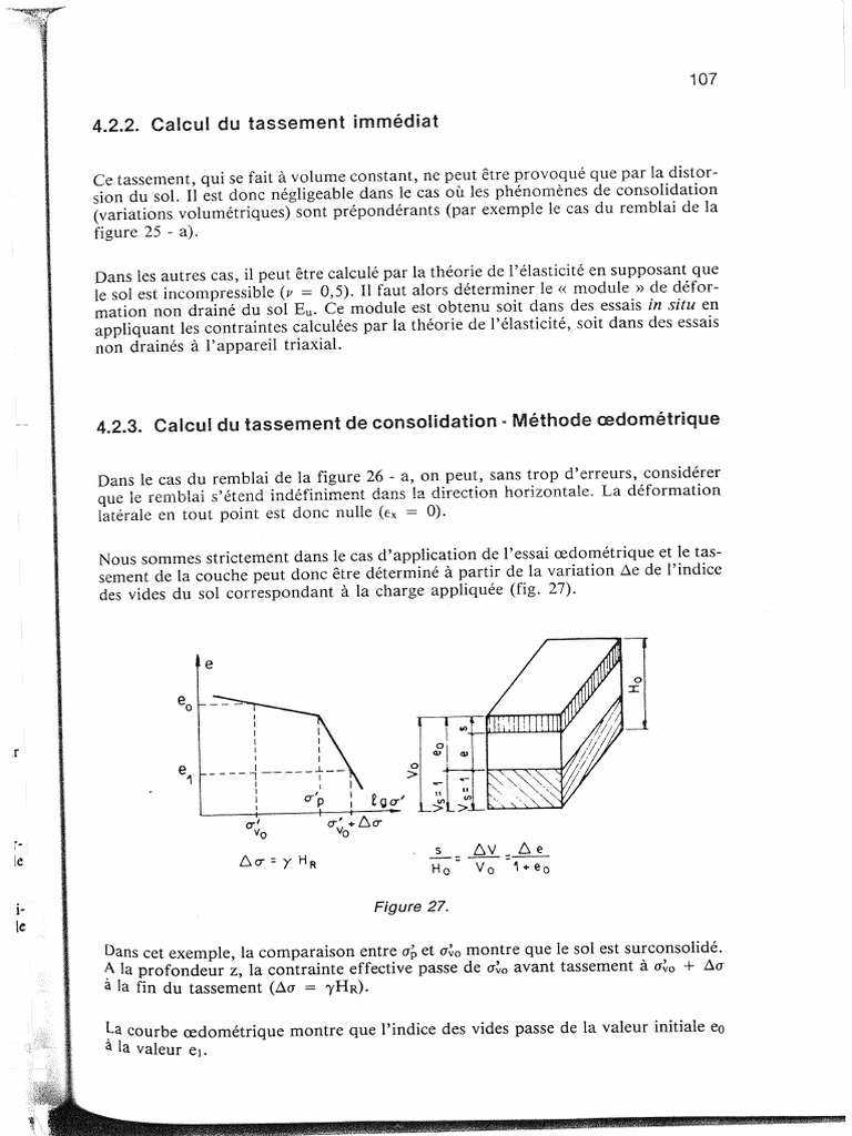 Calcul Tassement | PDF
