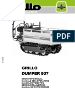 Dumper 507 Operator's Manual - 2020