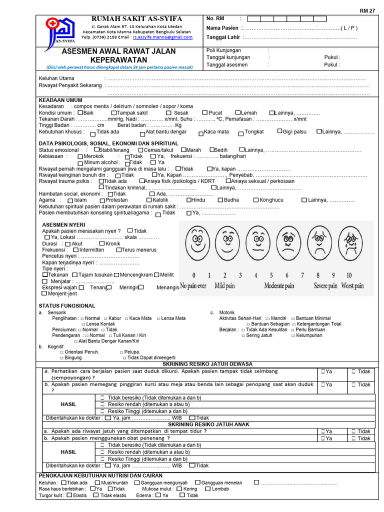 Bukti Dalam RM Identifikasi Hambatan | PDF