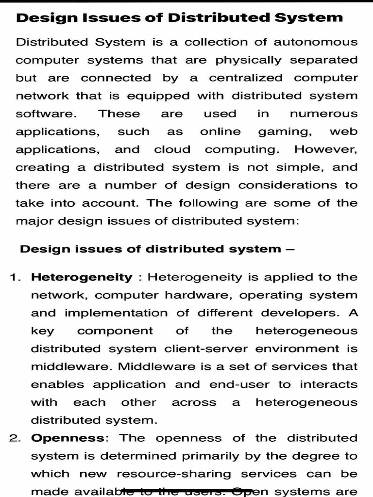 Distribution Design Issues | Download Free PDF | Distributed Computing ...