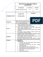 Sop Ok 005 Menyiapkan Pasien Pre Operasi Laparatomi