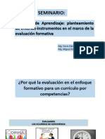 Seminario Programación y Evaluación Por Competencias - D3