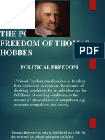 The Political Freedom of Thomas Hobbes