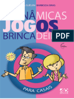 DINÂMICAS e JOGOS E BRINCADEIRAS PARA CASAIS