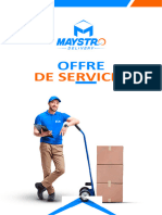 Offre de Service - MAYSTRO Delivery