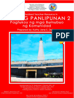 Contextualized Teacher Resource in Araling Panlipunan 2 Pagtukoy Sa Mga Bumubuo NG Kumunidad