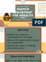 L5 - Minimum Requirement For Morality