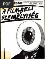 Féjja Sándor A Filmbeli Személyiség