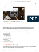 4 Contoh Hipotesis Deskriptif - Pengertian Dan Rumus - Deepublish Store