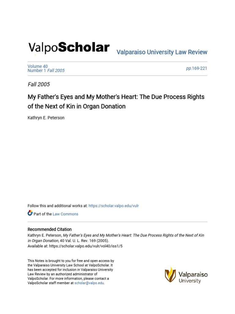 My fathers eyes and my mothers heart the due process rights o pdf