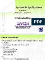 Embedded System & Applications: 2010 Spring Semester