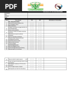 Roadworks Paving Inspection Checklist | PDF | Asphalt | Materials
