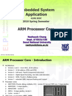 Embedded System Application: ARM Processor Core