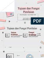 Tujuan Dan Fungsi Penilaian