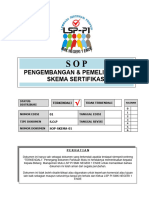 SOP-07 - SKEMA Pengembangan & Pemeliharaan Skema Sertifikasi