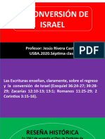 La Conversión de Israel - USBA.2018-I.Séptima Clase.