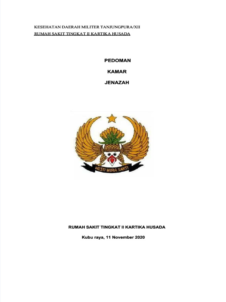 Pdf Regulasi Pedoman Kamar Jenazah Compress Pdf
